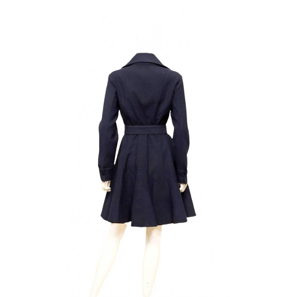 NEW SAMUEL DONG women's dress coat with self belt in midnight (dark blue) - Picture 3 of 3